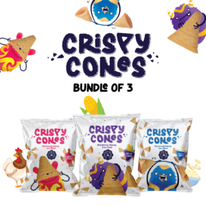 Crispy Cones Bundle (Assortment of 3 x 50g)